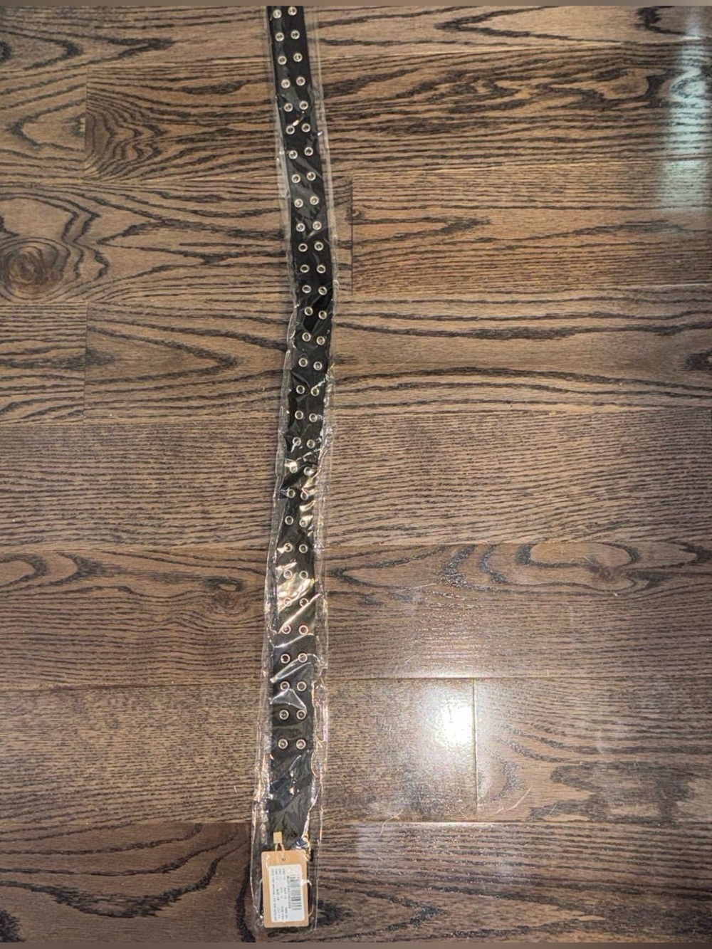 Brandy Melville brand new Black studded belt with silver studs #belt #brandymelv
